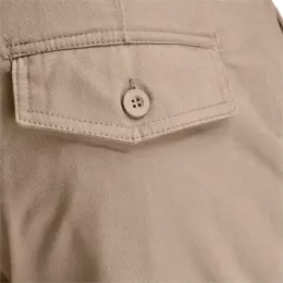 Mens Cargo Pants Natural Pocket